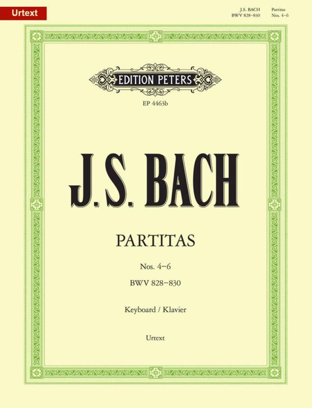 Johann Sebastian Bach - Partitas Four To Six