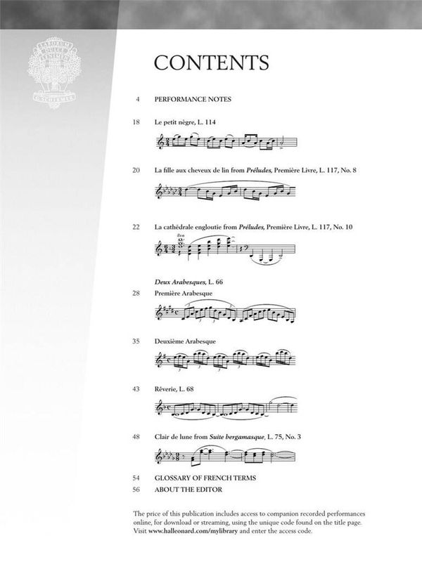 Claude Debussy - Claude Debussy - Seven Favorite Pieces