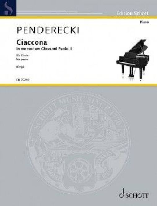 Hovedbilde Krzysztof Penderecki - Ciaccona - In memoriam ...