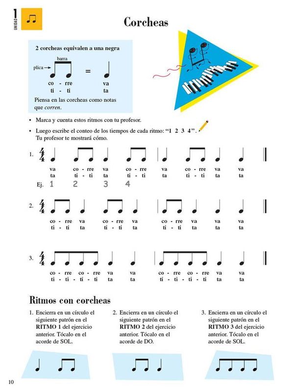 Piano Adventures: Lecciones y Teoría Nivel 3 