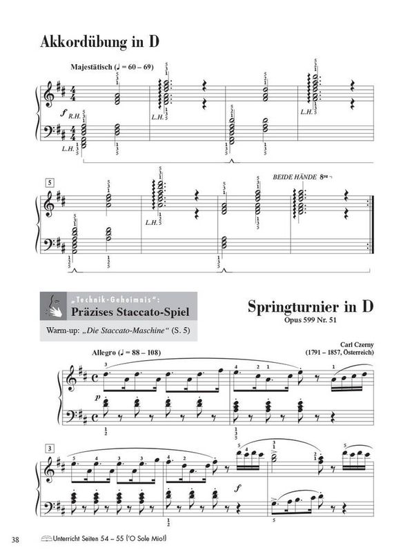 Piano Adventures: Technik- & Vortragsheft Stufe 6