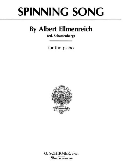 Hovedbilde Albert Ellmenreich - Spinning Song, Op. 14, No. 4