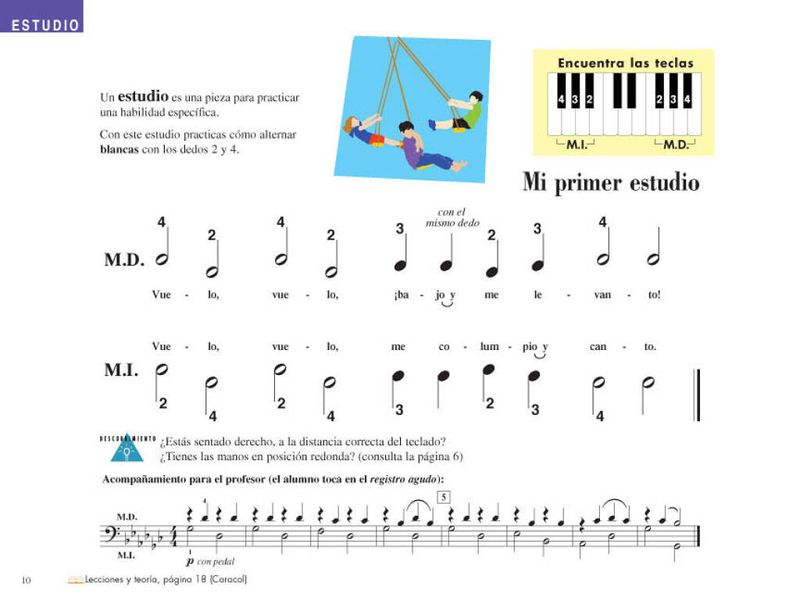 Piano Adventures: Técnica e Interpretación Nivel 1
