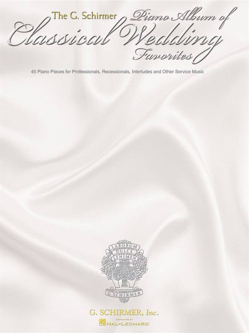 Hovedbilde The G. Schirmer Piano Album of Wedding Classics