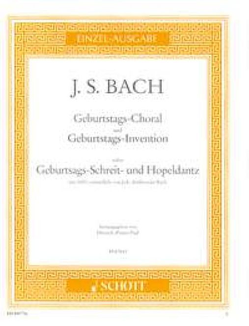 Hovedbilde Johann Ambrosius Bach - Geburtstags-Choral und ...