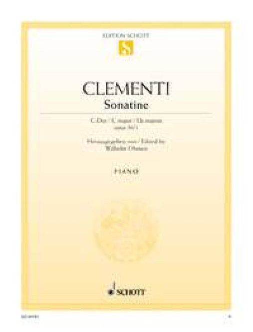Hovedbilde Muzio Clementi - Sonatine C-Dur op. 36/1