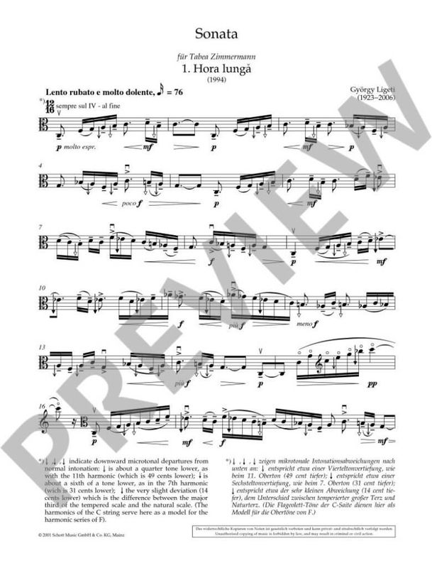 György Ligeti - Sonate (1991-1994)