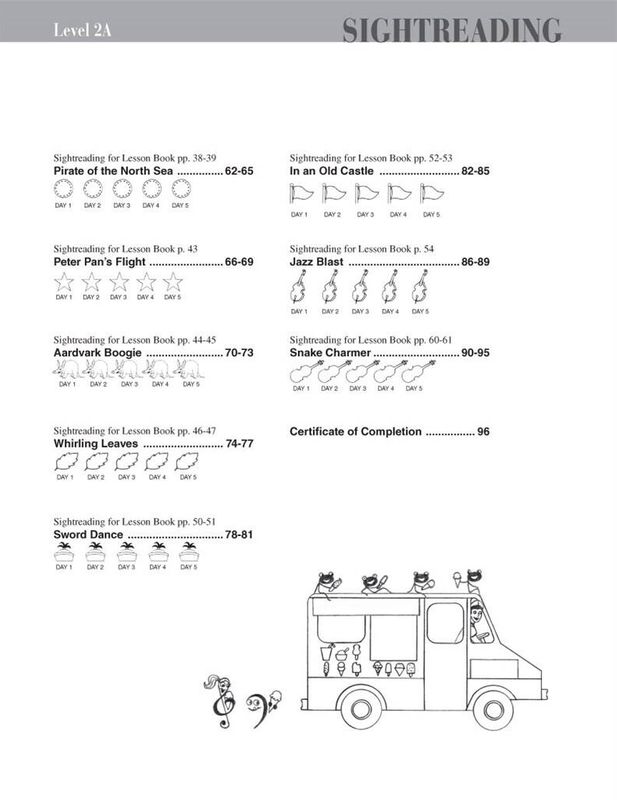 Piano Adventures Sightreading Level 2A