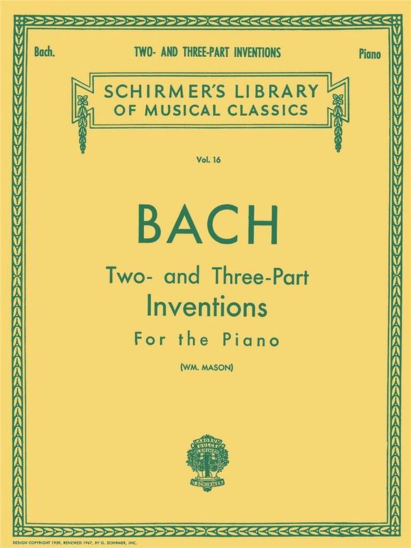 Johann Sebastian Bach - 30 Two- and Three-Part Inventions