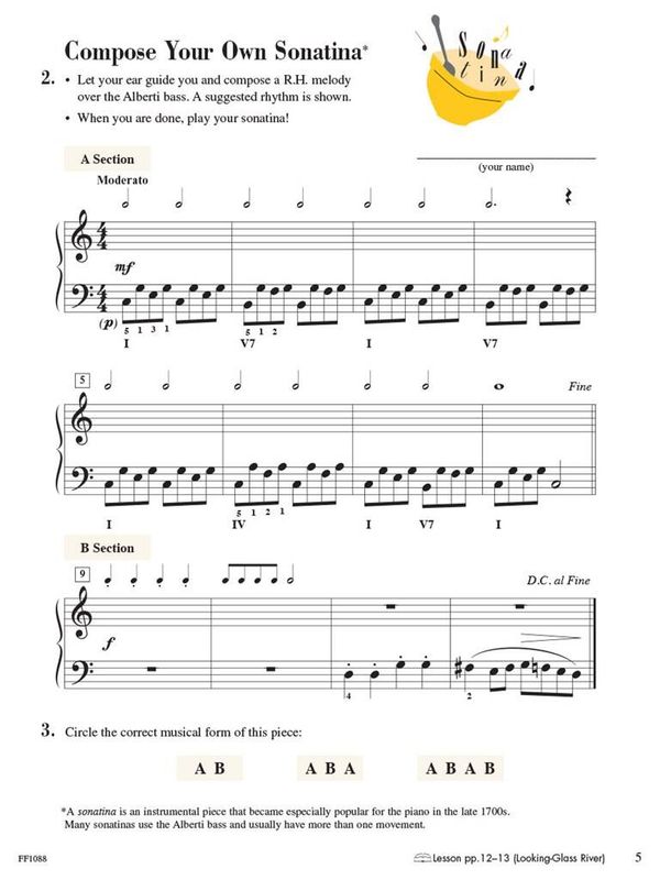 Piano Adventures Theory Book Level 3A