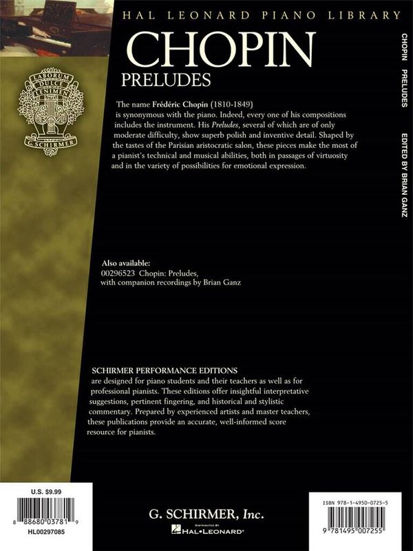 Frédéric Chopin - Preludes
