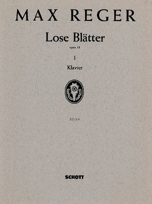 Hovedbilde Max Reger - Lose Blatter op. 13 Band 1
