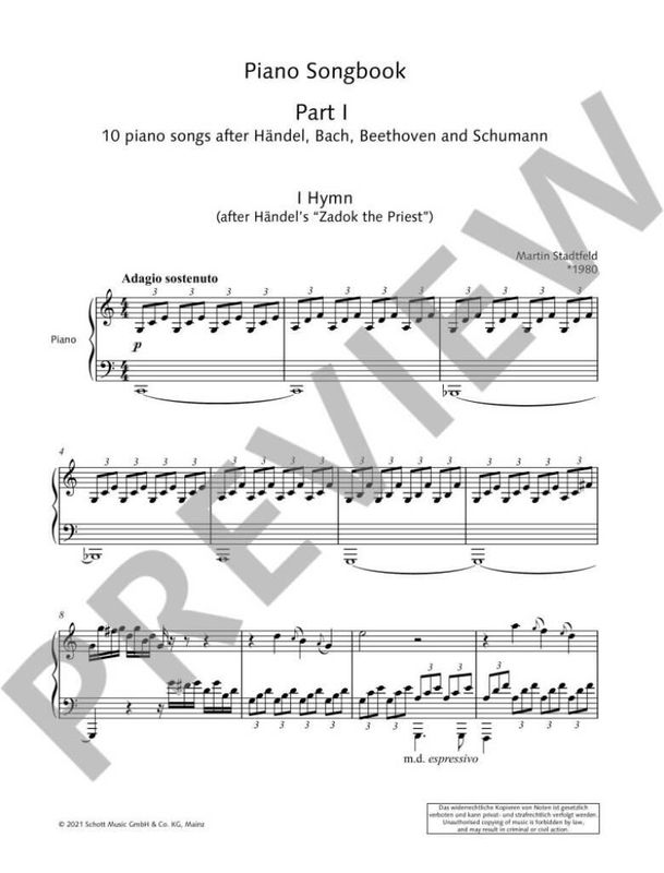 Martin Stadtfeld - Piano Songbook
