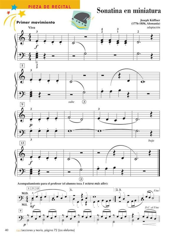 Piano Adventures: Técnica e Interpretación Nivel 2