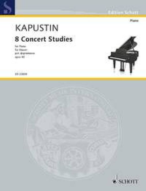 Hovedbilde Eight Concert Studies op. 40