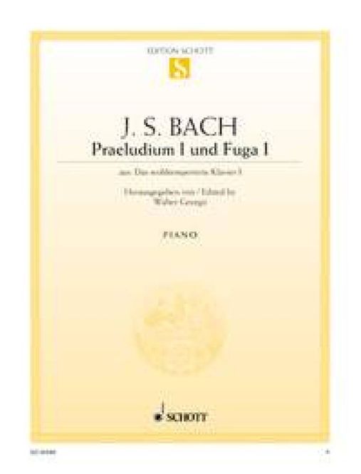Hovedbilde Johann Sebastian Bach - Prelude 1 & Fuga 1 Bwv846