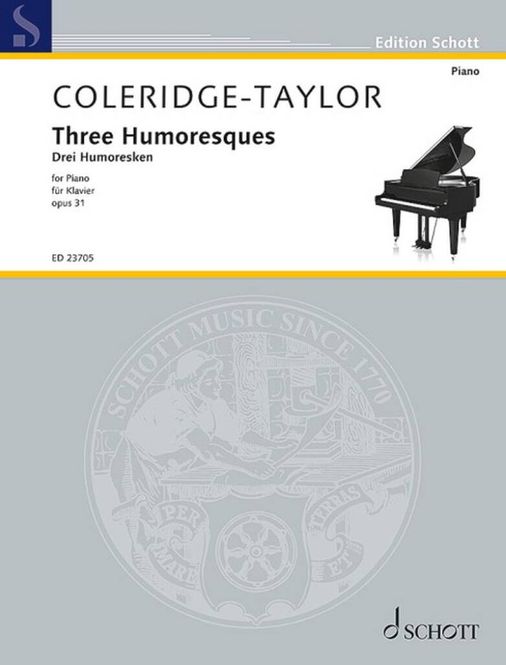 Hovedbilde Samuel Coleridge-Taylor - Three Humoresques op. ...