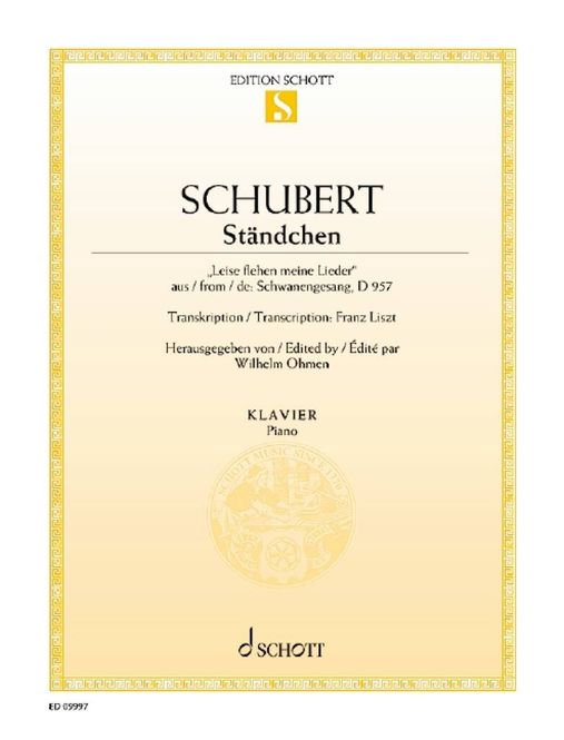 Hovedbilde Franz Schubert - Ständchen