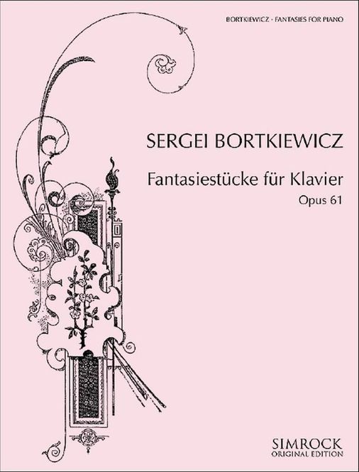Hovedbilde Sergei Bortkiewicz - Fantasiestücke Für Klavier ...
