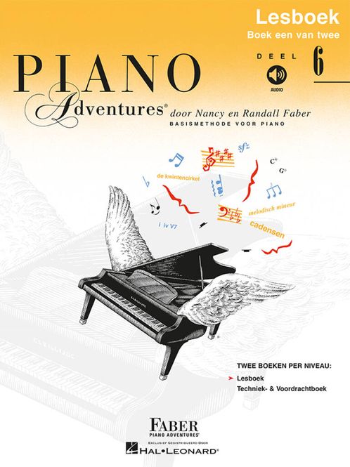 Hovedbilde Piano Adventures: Lesboek Deel 6