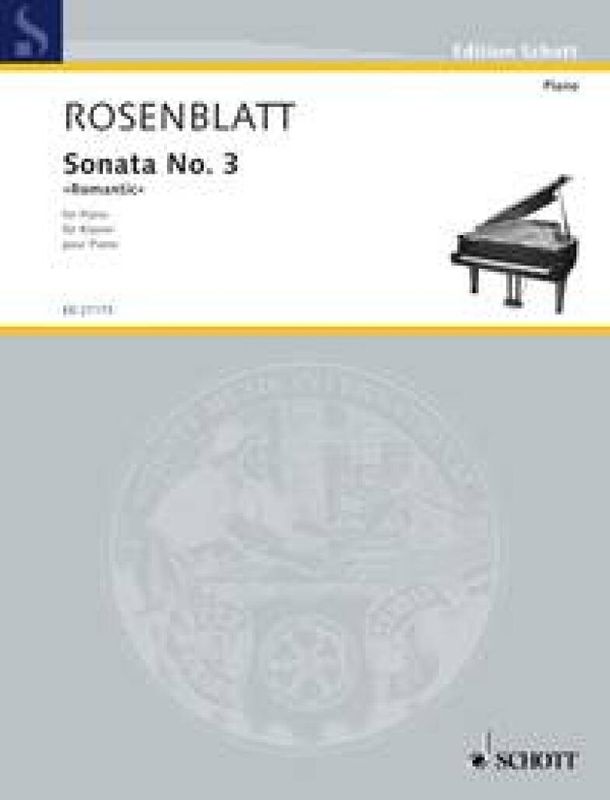 Alexander Rosenblatt - Sonata No. 3