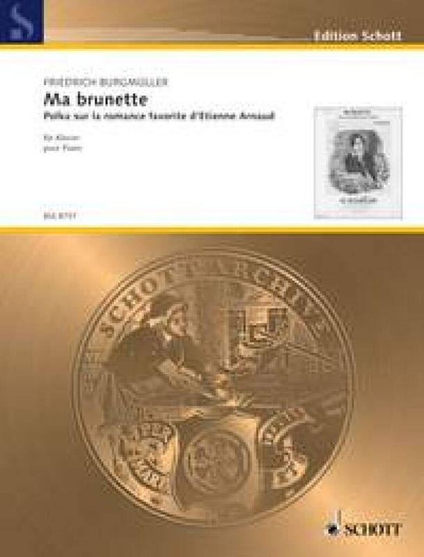 Friedrich Burgmüller - Ma brunette