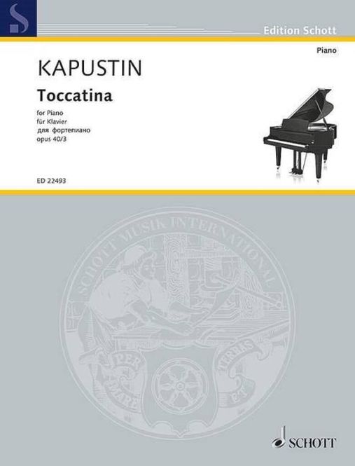 Hovedbilde Nikolai Kapustin - Toccatina op. 40/3