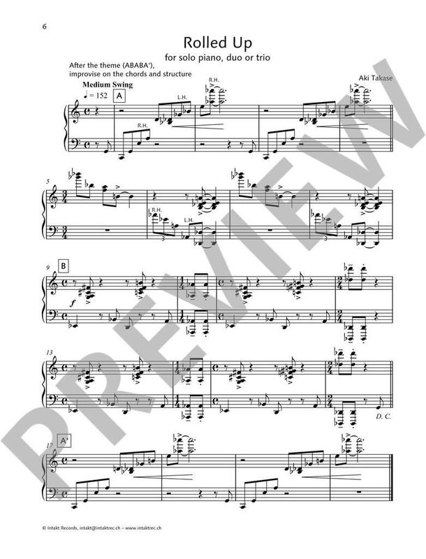 Aki Takase - 16 Pieces for Piano