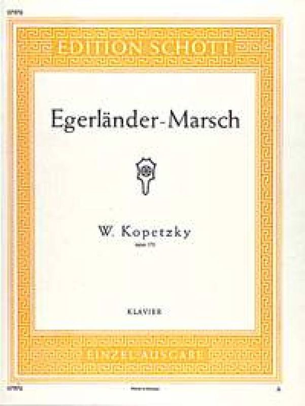 Wendelin Kopetzky - Egerländer-Marsch op. 172