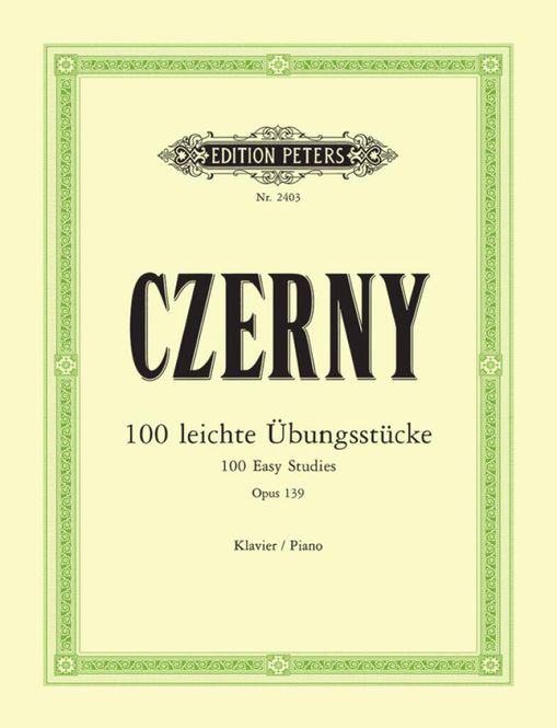 Hovedbilde Carl Czerny - Ubungsstucke(100) Op.139