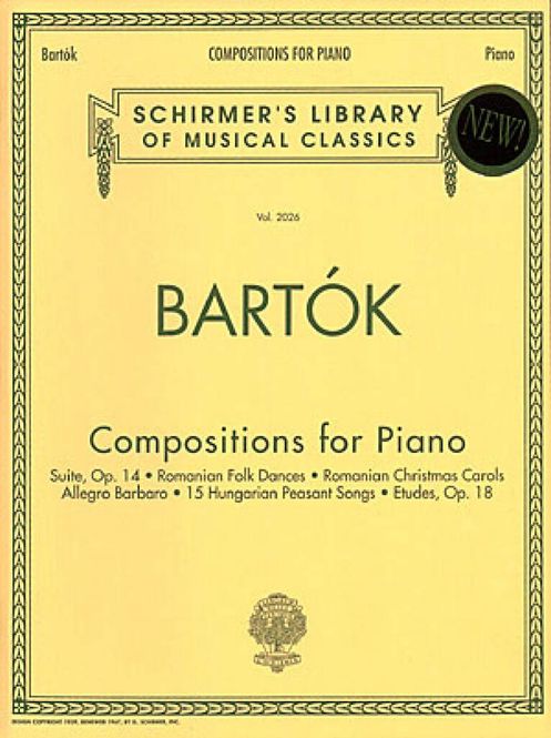 Hovedbilde Béla Bartók - Compositions for Piano