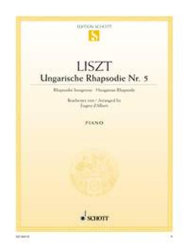 Franz Liszt - Ungarische Rhapsodie 05