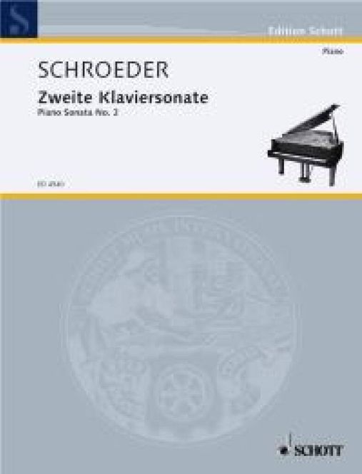Hovedbilde Hermann Schroeder - Second Piano sonata