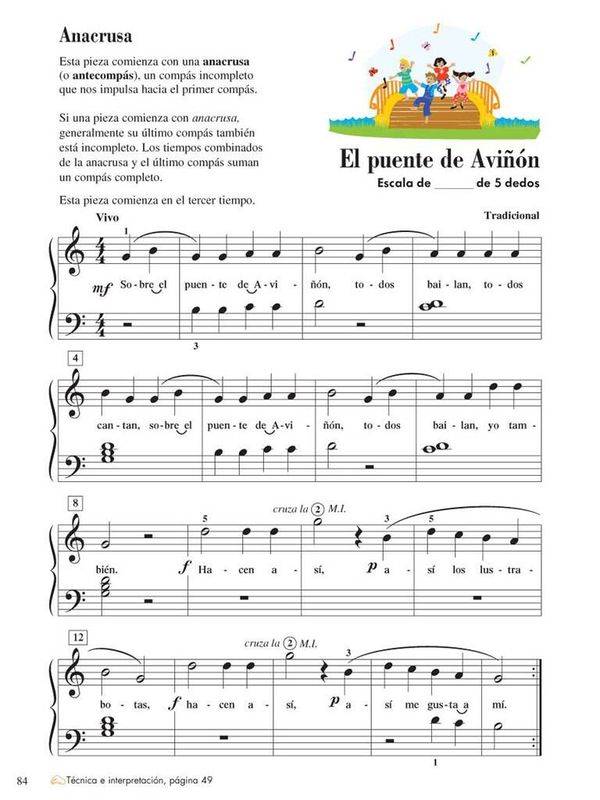Piano Adventures: Lecciones y Teoría Nivel 2