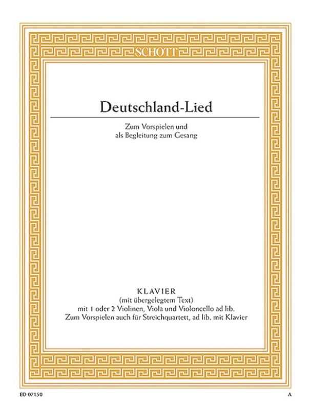 Franz Joseph Haydn - Deutschland Lied