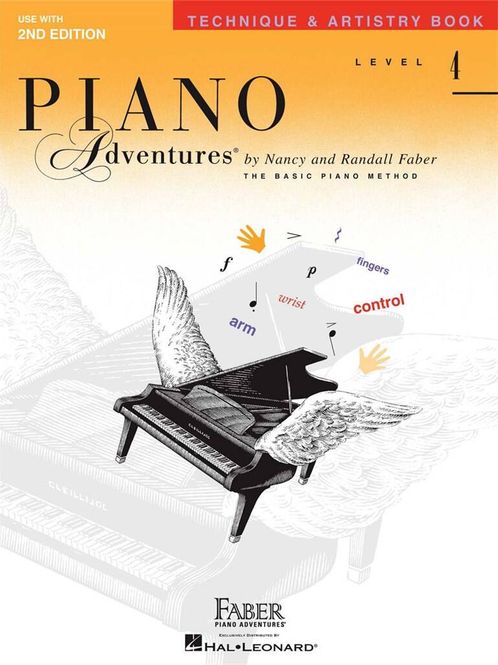 Hovedbilde Piano Adventures Technique & Artistry Book Level 4
