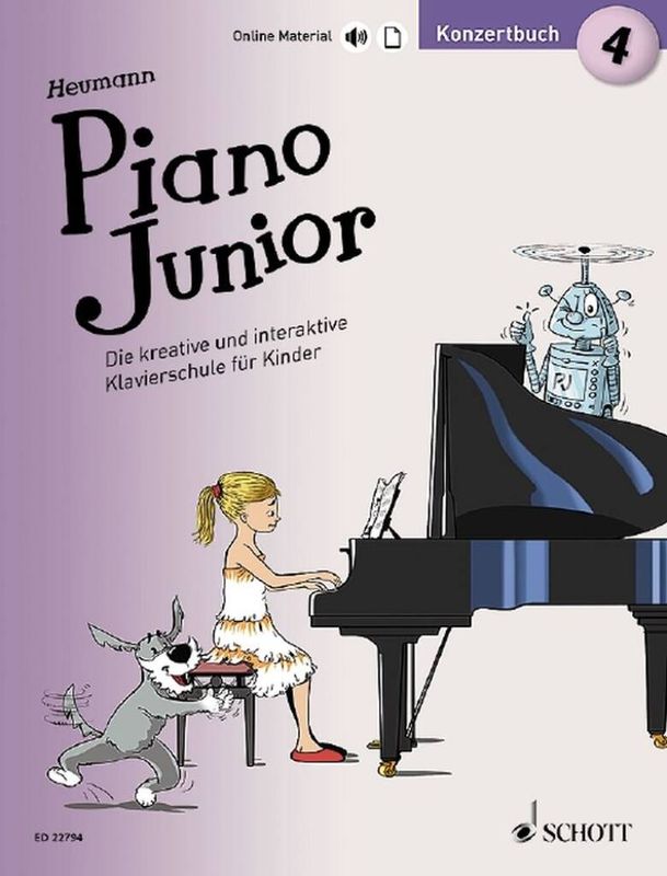 Hans-Günter Heumann - Piano Junior: Konzertbuch 4 Band 4