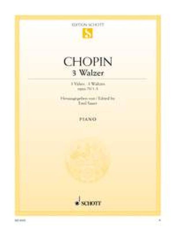 Frédéric Chopin - Walsen(3) Opus 70