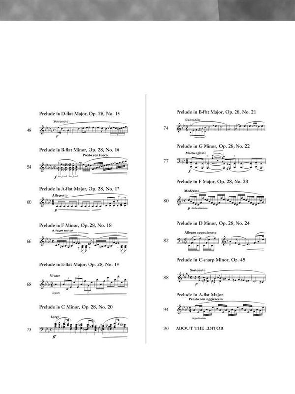 Frédéric Chopin - Preludes