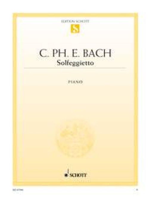 Hovedbilde Johann Sebastian Bach - Solfeggietto( Cpe )