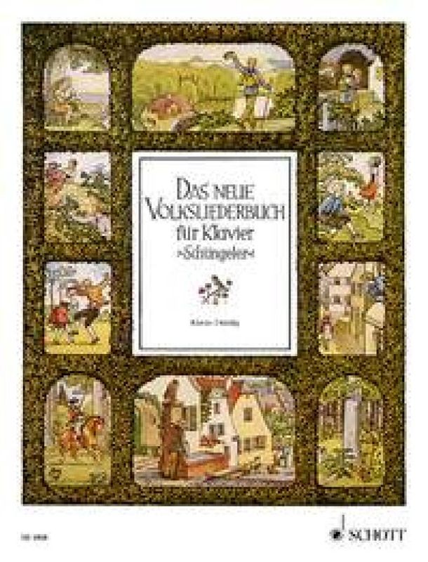 The new folksong book for piano