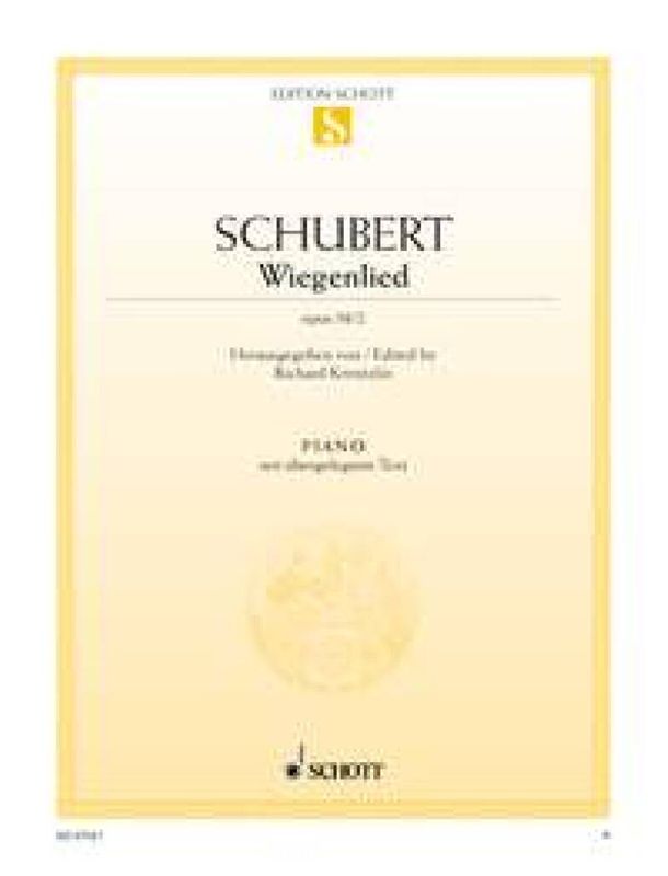 Franz Schubert - Wiegenlied Opus 98/2