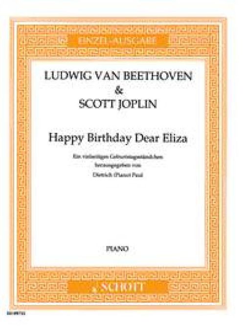 Hovedbilde Ludwig van Beethoven - Happy Birthday Dear Eliza