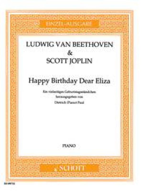 Ludwig van Beethoven - Happy Birthday Dear Eliza