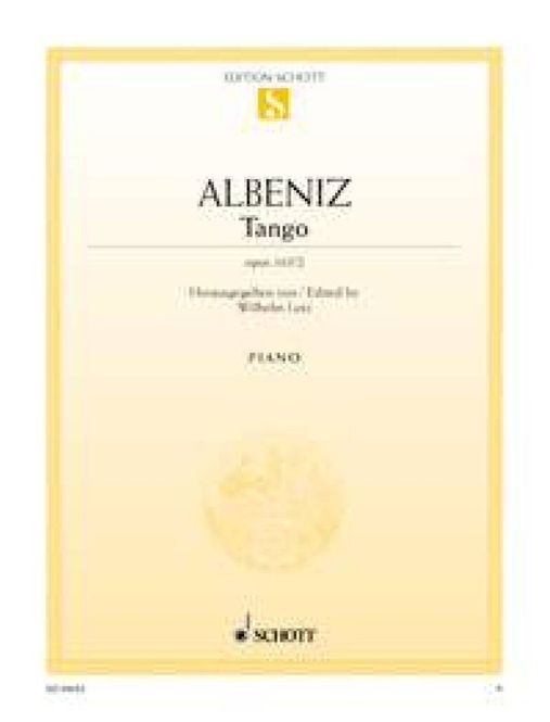 Hovedbilde Isaac Albéniz - Tango Opus 165/2