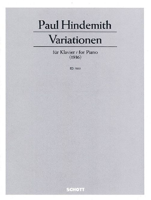 Hovedbilde Paul Hindemith - Variationen