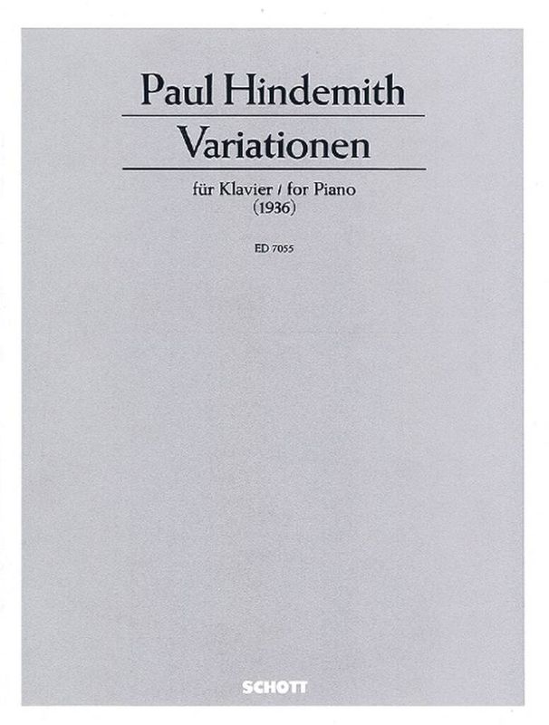 Paul Hindemith - Variationen