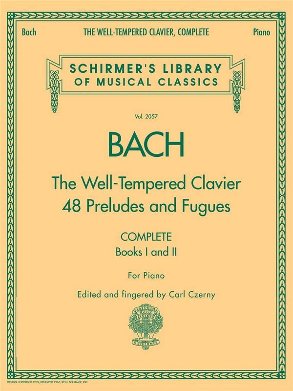 Johann Sebastian Bach - The Well-Tempered Clavier, Complete