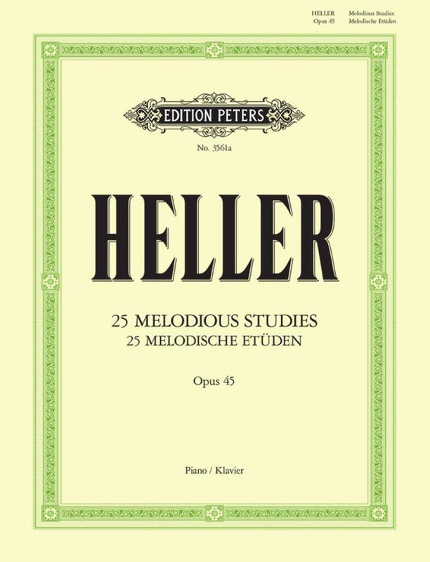 Stephen Heller - 25 Melodious Studies Op. 45