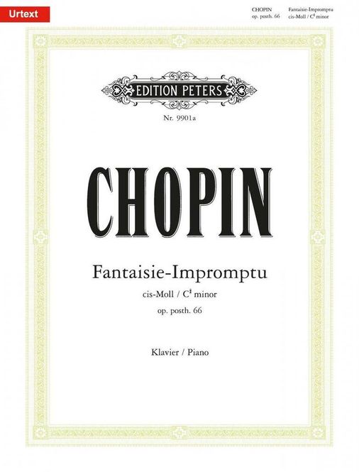 Hovedbilde Frédéric Chopin - Fantaisie-Impromptu In C Sharp Minor
